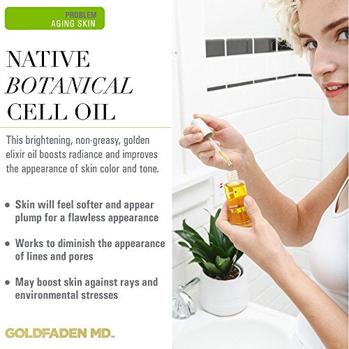 GOLDFADEN MD Fleuressence Native Botanical Cell Oil, 1 Ounce