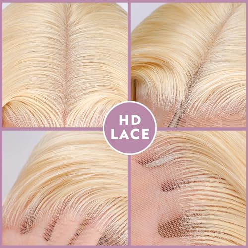 30 Inch 613 13x6 Lace Front Wig Human Hair 200 Density 613 Blonde Wig Straight Lace Front Wigs Human Hair Pre Plucked 613 HD Lace Frontal Wig 13x6 Wigs For Women