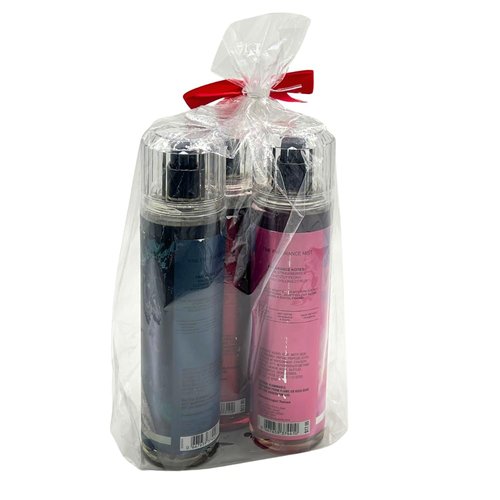 Bath & Body Works VAMPIRE BLOOD, GHOUL FRIEND, WICKED VANILLA WOODS Fine Fragrance Mist 3-piece Halloween Collections with a Red Bow - 2025 Edition Scents