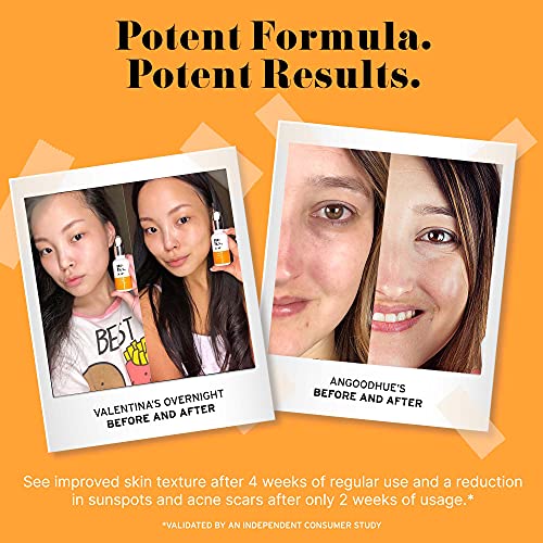 No Bad Stuff - Fresh + Smooth Duo - Vitamin C + E Serum & Retinol Night Cream, Boosts, Hydrates, and Reduces Wrinkles & Dark Spots (1 fl oz each)