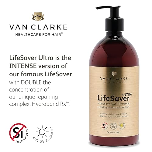 3'''More Inches LifeSaver Ultra Intense Pre-wash Treatment 1000ml - Hair Repair for Split Ends, Broken Bonds, Damaged & Dry Hair - Sulphate Free, No Added Fragrance - Hair Care by Michael Van Clarke