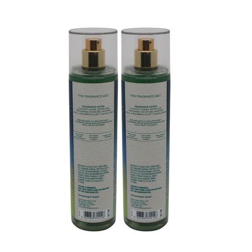Bath & Body Works MAGIC IN THE AIR Fine Fragrance Mist 2-piece Gift Set with a Blue Bow for Holiday 8 fl oz each