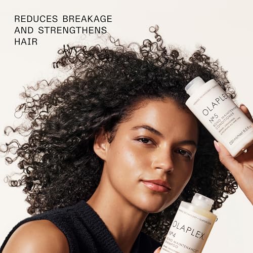 Olaplex No. 5 Bond Maintenance Conditioner, Repairs, Strengthens, & Nourishes All Hair Types, Leaving Hair Feeling Soft & Adds Shine