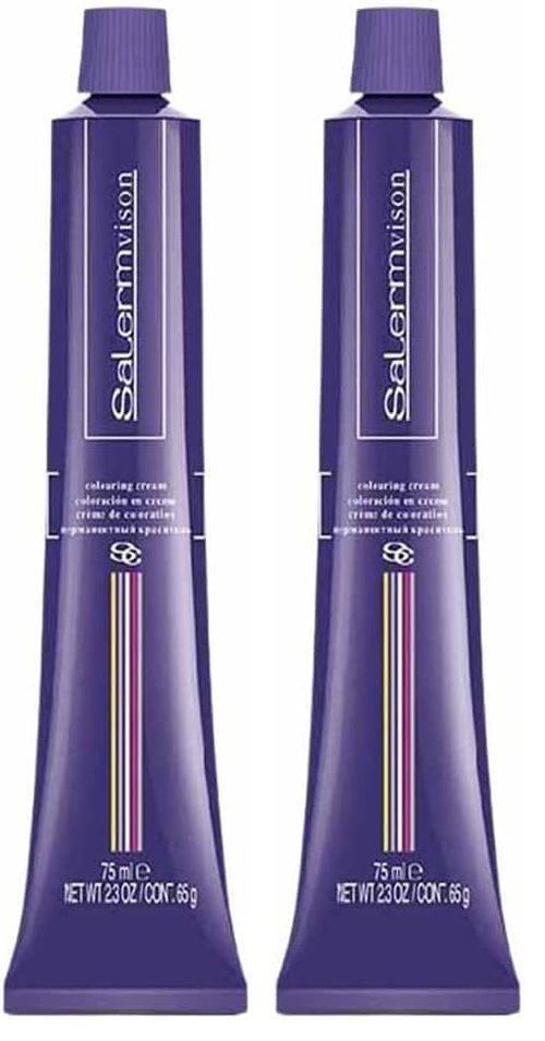 Salermvison Hair Coloring Cream #12.112 Extra Platinum Blonde Copenhagen, 2.3 Ounce (Pack of 2)