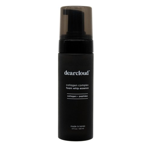 dearcloud Collagen Complex Foam Whip Essence – Anti Aging Collagen Support – Makeup Primer and Hydrating Primer – Collagen Moisturizer for Face (5 fl oz)