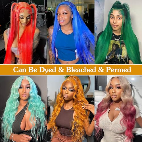 BZN 613 13x6 Lace Front Wig Human Hair 13x6 30 Inch 200 Density 613 Lace Frontal Wig Blonde Wig Human Hair Straight 613 HD Lace Frontal Wig Pre Plucked With Baby Hair