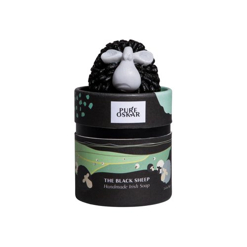 Pure Oskar Handmade Soap Irish Natural Moisturizing Ingredients Black Sheep Cute Quirky Fun Irish Box Gift Made in Ireland