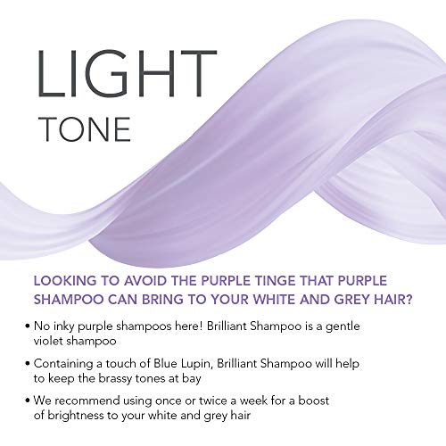 White Hot Ultimate Collection, hair care products to brighten, add gloss & shine to white and grey hair, purple shampoo, banishes yellowy tones
