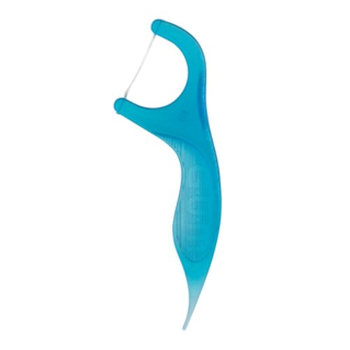 GUM Advanced Care Floss Picks - Dental Flossers for Adults with Vitamin E and Fluoride - Extra Strong Shred-Resistant Dental Floss, Easy Grip Handle, Fresh Mint Flavor, 90 ct (Pack of 2)