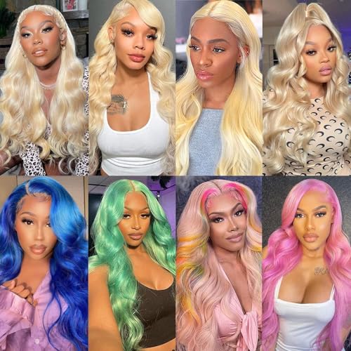 613 Frontal 13x4 Frontal Human Hair Blonde Ear To Ear Frontal Closure 12A Grade Brazilian Virgin Remy Human Hair 10 Inch