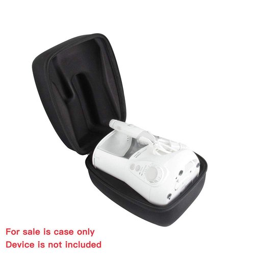Hermitshell Travel Case Fits Waterpik Aquarius Water Flosser WP-660 WP-662 WP-663 WP-667 (Black)