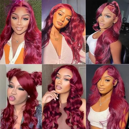 Burgundy Human Hair Bundles 99j Bundle Burgundy Bundle Human Hair 14 16 18 inch 99j Body Wave 3 Bundles Wine Red Weave 150g