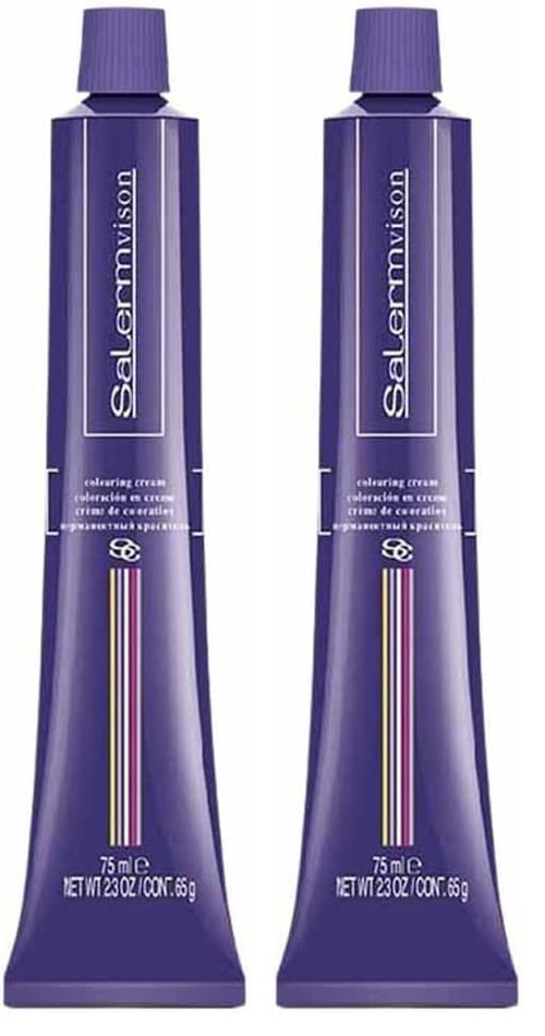 Salermvison Hair Coloring Cream #6,92 Dark Violet Pearl Blonde, 2.3 Ounce (Pack of 2)