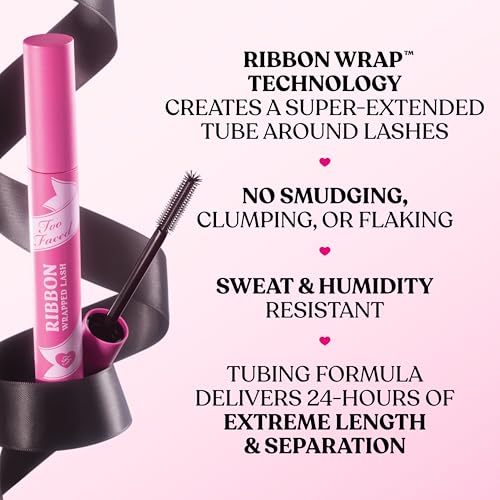 Too Faced Storybook Lashes Travel Size Mascara Set | Better Than Sex + Ribbon Wrapped Lash Tubing Mini Mascara Gift Set