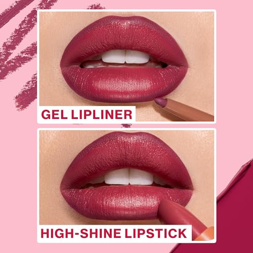 wet n wild Date Or Dominate Lipstick & Liner Set - Dominate And Burn