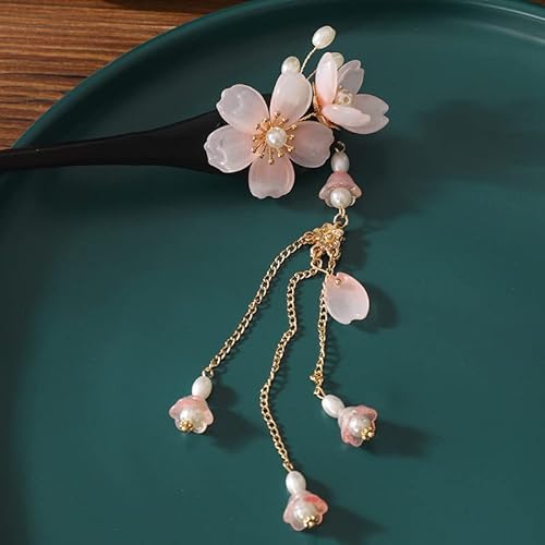 Floral Hair Stick Stylish Hair Stick Hanfu Hair Sticks Elegant Hair stick