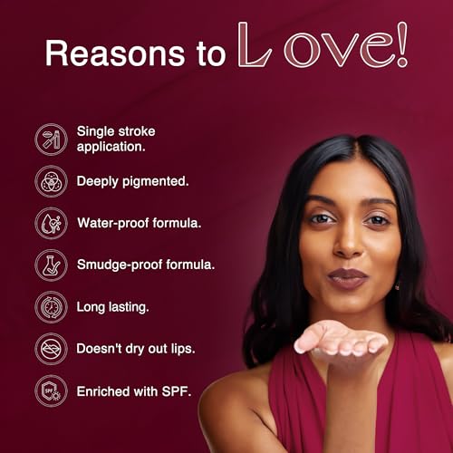 NOURISH MANTRA Matte Liquid Lipstick with SPF/Mini Lipstick/Water Proof/Smudge Proof/Transfer Proof/Long Lasting/For All Skin Tones/Set of - 4 (1.2ml Each)