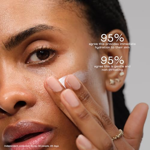 The Outset Nourishing Squalane Daily Moisturizer - Gentle Fragrance Free Non-Comedogenic Cream - Barrier Repair, Hydrating - Clean, Vegan, Gluten Free - All Skin Types, Sensitive Skin - 1.7FL OZ