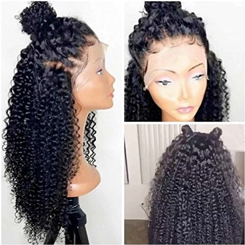 13x6 Lace Frontal Wigs for Black Women Pre Plucked Lace Wig Glueless Brazilian Remy Human Hair Wigs with Baby Hair (22 inch, 150% Density Lace Front Wig)