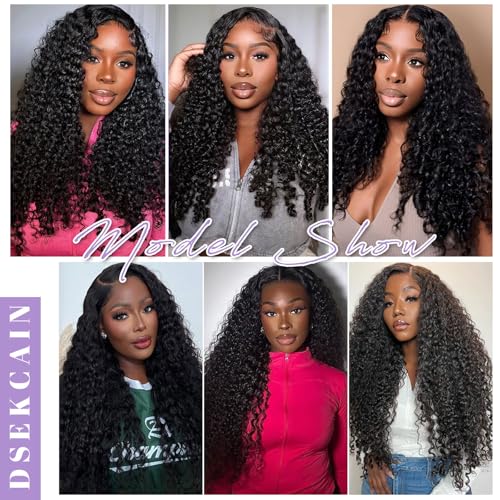 5x5 Burmese Curly Closure 100% Real Human Hair Curly 5x5 Transparent HD Lace Closure Natural Black 1B Color 18 Inch