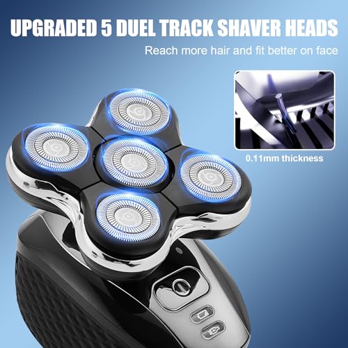 Shaver Replacment Heads Compatible with Remington Balder Pro XR7000 Head Shaver (2 Packs)