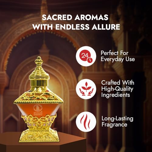 Attar Al Kaaba by Al Haramain for Unisex - 0.84 oz Parfum Oil
