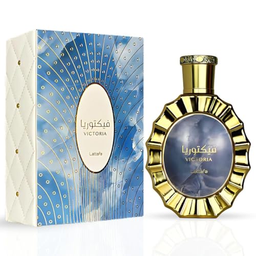 Lattafa Victoria for Women Eau de Parfum Spray, 3.4 Ounce / 100 ml