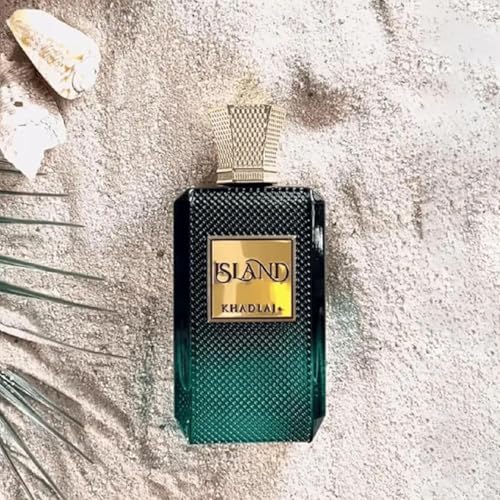 Khadlaj Island Extrait de Parfum Spray for Unisex, 3.4 Ounce