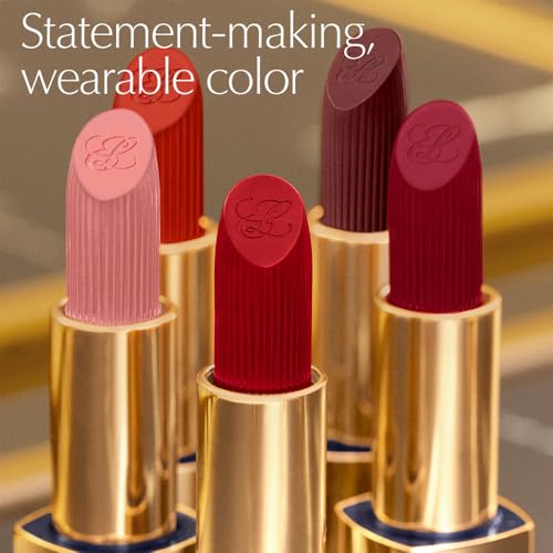 Est?e Lauder Pure Color Long Lasting Cream Lipstick for Women with Cream Finish | Plumping & Nourishing, 0.12 Ounce