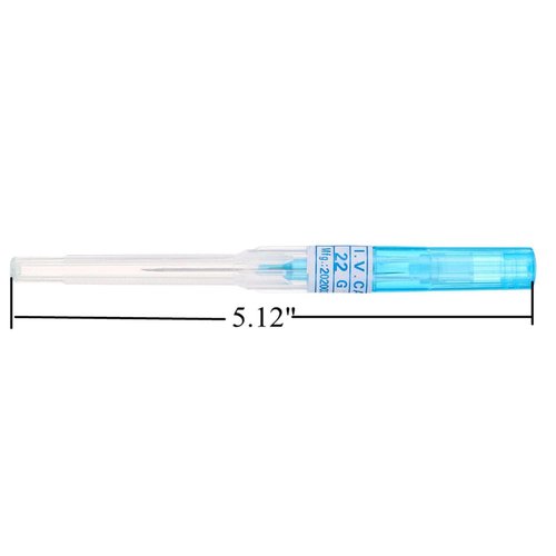 Piercing Needles,Box Of 50pcs 22G IV Catheter Needles Kit Piercing for IV Start Kits,Ear Nose Piercing Needles Supply(22G)