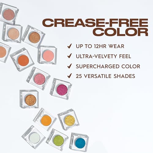Urban Decay 24/7 Longwear Eyeshadow Single - High-Pigment Eye Shadow Compact, Smooth & Blendable Color, Up to 12HR Wear, Crease-free Makeup, Matte Satin Shimmer & Metallic Finishes, Vegan