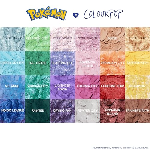 ColourPop x Pok?mon Pallet Town Eyeshadow Palette