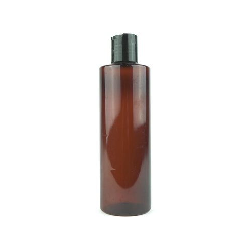 Nature Packaged Plastic Amber Bottles (Pack of 12) - 8oz Amber Plastic Bottle with Screw Caps; Used as Reusable Shampoo Bottle, Lotion Bottles, Bottles for Travel and Body Wash Container