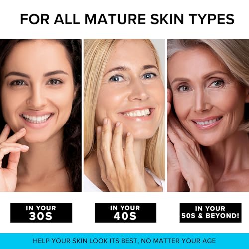 SimplyVital Collagen, Retinol & Hyaluronic Acid Cream - Anti-Aging Retinol Cream for Face, Neck & D?collet? - Made in USA - Daily Moisturizer Face Cream - 3.38 fl oz