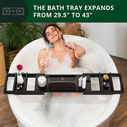 ROYAL CRAFT WOOD Bathroom Organizer Shower Bathtub Caddy