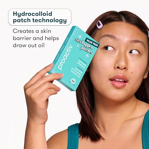 Proactiv Zits Happen¢ç Hydrocolloid Acne Patches, Pimple Patches for Face and Back Acne with Pore Cleansing Salicylic Acid, 90 Count