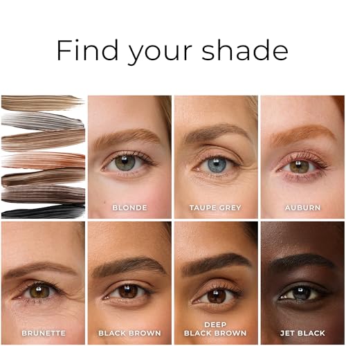WUNDERBROW Eyebrow Gel, Waterproof, Smudgeproof, Lasts for Days, Shade: Brunette, Vegan and Cruelty-Free