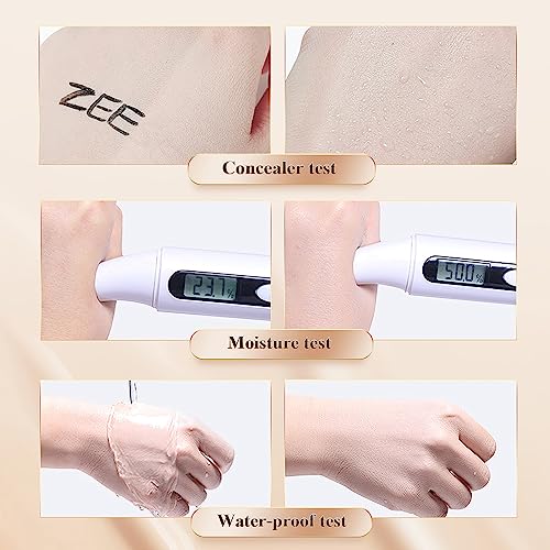 Air Cushion CC Cream - Moisturizing BB Cream Foundation, Long-Lasting Waterproof New Mushroom Head Cushion Foundation Concealer for Even Skin Tone (Buff Beige, 1 PCS)