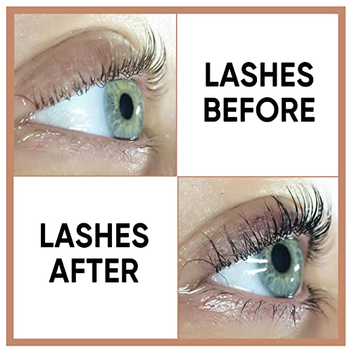 Lash Color Kit, Instant Eyelash, Black Brow Color with Natural Effects, Safe & Easy to Use, 8ml