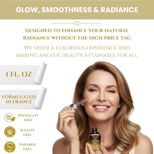 Exosome Multi-Peptide Serum ? 2% Exosomes, Argireline, Copper Peptides (GHK-CU), Oligopeptide-1 (EGF) & Hyaluronic Acid ? Advanced Anti Aging Skincare Stem Cell Serum with Multi Peptide