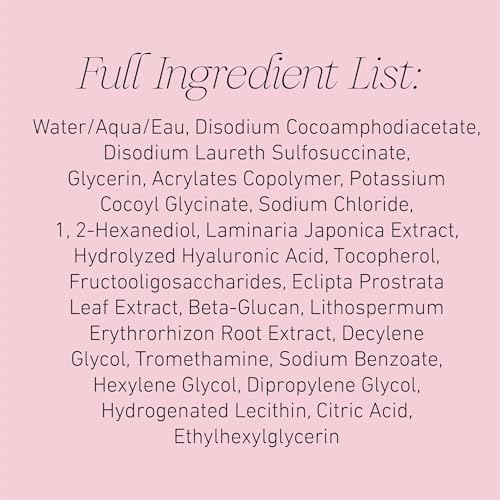 good light Cosmic Dew Water Cleanser. Celestial Gel-to-Foam Face Wash Cleanser. Made with Glycerin and Hyaluronic Acid. Hydrating, Sensitive Skin Safe Korean Skin Care. (3.38 fl oz)