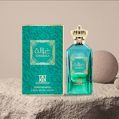 Ghazala - Arabic Perfume for Women 3.4 Fl Oz - Eau De Parfum Turkish Rose, Peony, Musk, Petalia & Vanilla - Perfumes Arabes - Inspired by PDM's D.elina E.xclusif
