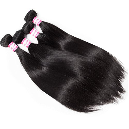 CYNOSURE Brazilian Hair 3 Bundles 9A Virgin Unprocessed Straight Human Hair 24 26 28 inches Brazilian Straight Hair¡¦