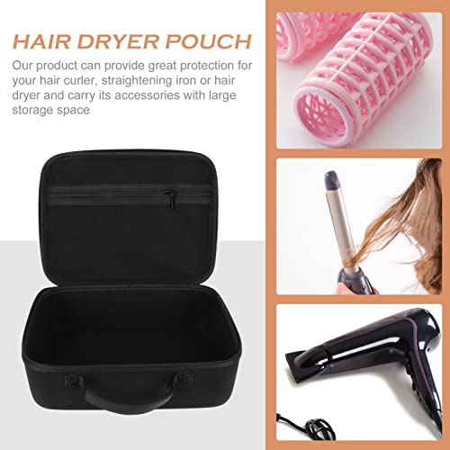 FRCOLOR Hair Dryer Case Holder Travel Storage Case Hair Blower Carrying Pouch Lightweight Eva Organizer Hard Shell Container Bag