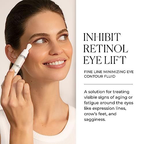 Natura Biss? Inhibit Retinol Eye Lift, Line Minimizing Eye Contour Fluid, Lifts, Smooths & Plumps, 0.5 Oz