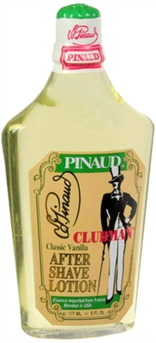 Clubman Classic Vanilla After Shave Lotion, 6 fl oz (Pack of 4)