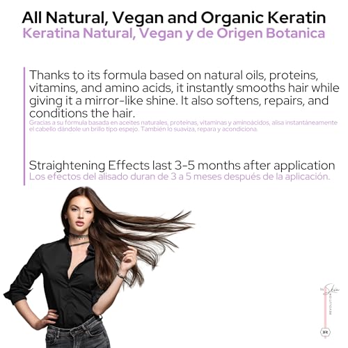 Aftercare for Ritual Bot?nico Keratina Org?nica | Treatment to Straighten, Repair and Relax Hair | All Natural, Organic & Vegan Ingredients | Product of Colombia| Keratin Medium, 250ml/8.45 Fl Oz)