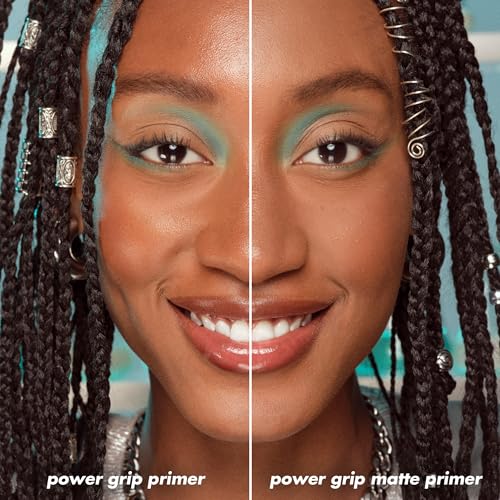 e.l.f. Power Grip Matte Primer Mini, Gel-Based & Hydrating Face Primer For Smoothing Skin & Gripping Makeup, Moisturizes & Primes, Travel Size