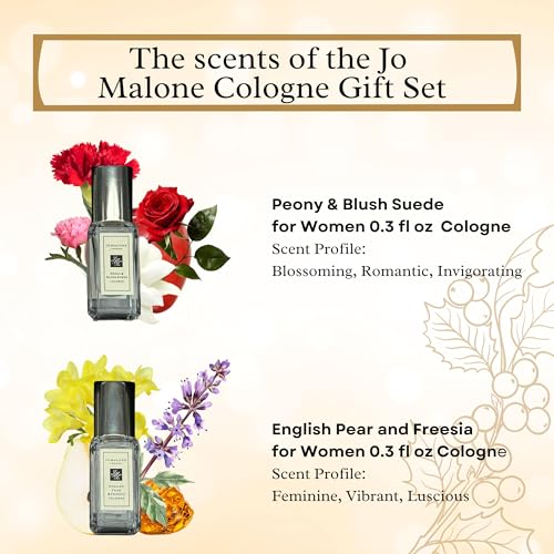 Jo Malone Cologne for Men and Women ? Fragrance Variety 5 Piece Mini Gift Set (0.30 oz Each)