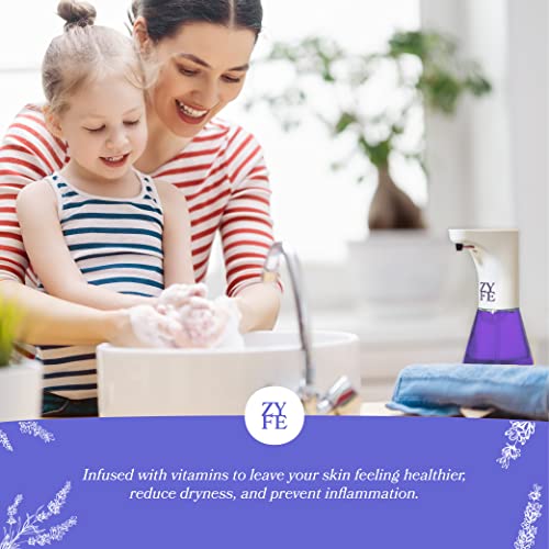 Liquid Hand Soap Refills - Non-Toxic, Plant-Derived Vitamin Infused with Essential Oils - Kitchen Hand Soap Refill & Bathroom Essentials Handsoap Hand Wash - Hush Lavender Scent, 64oz